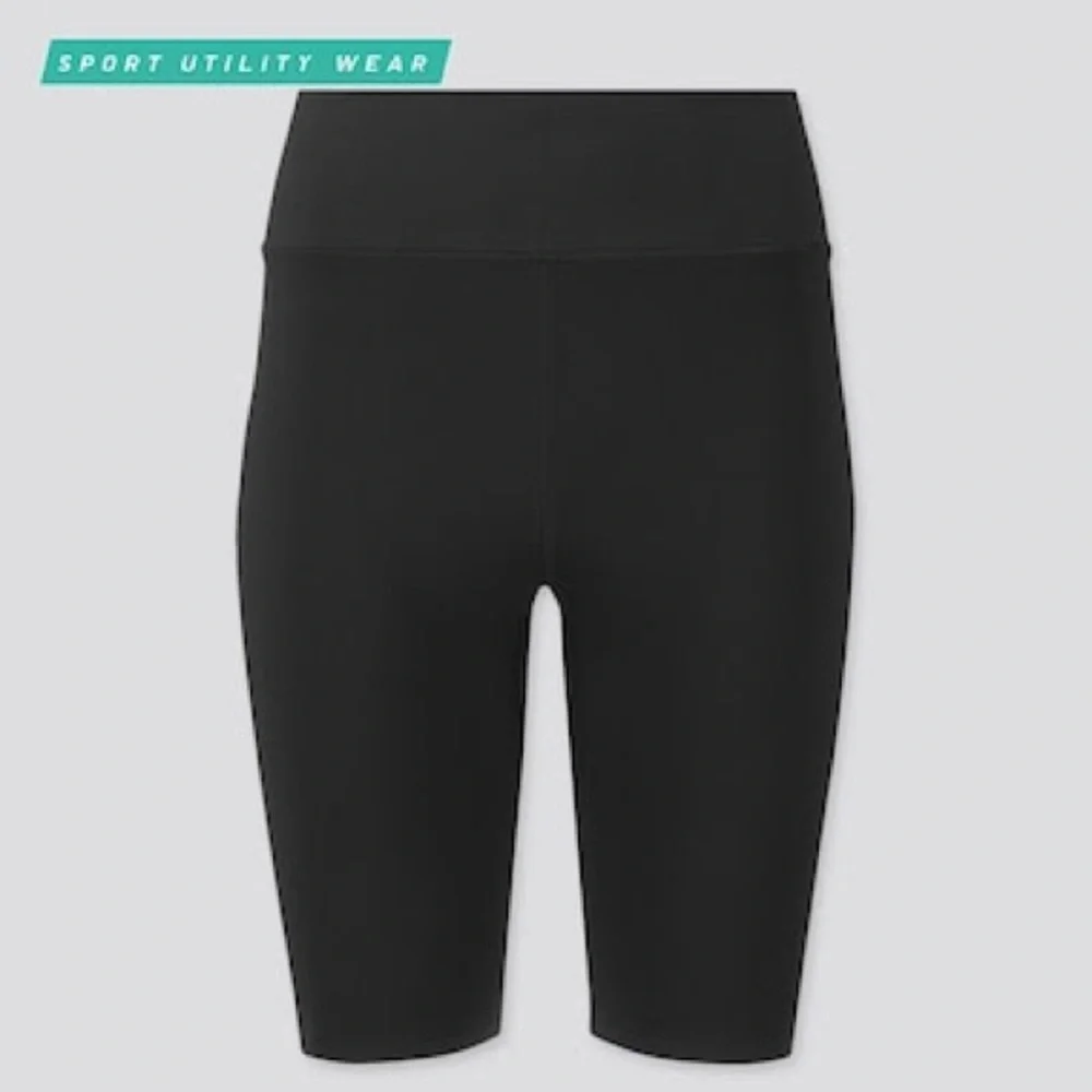 Uniqlo Airism Women's Black Biker Shorts